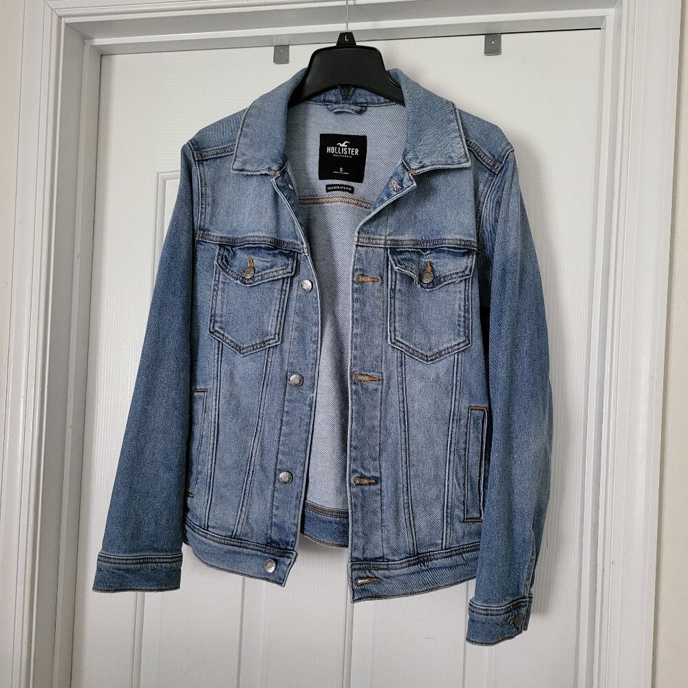 Hollister Epic Flex Jean Jacket Mens Size S